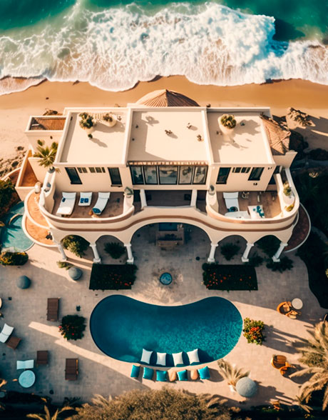 Hacienda avec Cascade